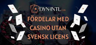 Casino utan svensk licens Varför och hur man spelar