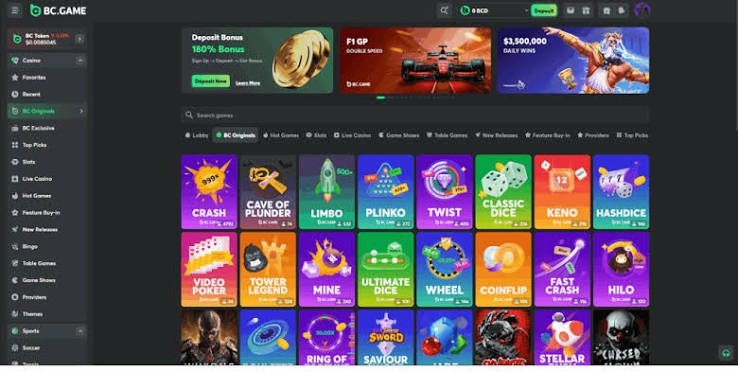 BC.Game Casino and Sportsbook A Comprehensive Guide